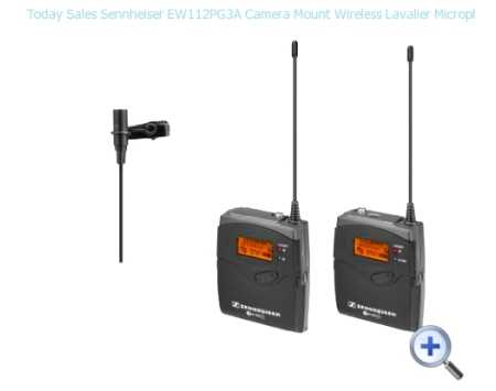 Sennheiser G3 Wireless Lavalier Microphone