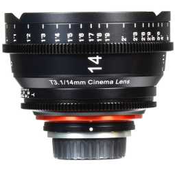 Xeen 14mm T3.1 Lens for Canon EF Mount