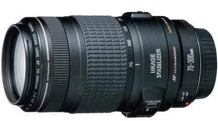 Canon 70-300mm f4-5.6 IS USM Lens