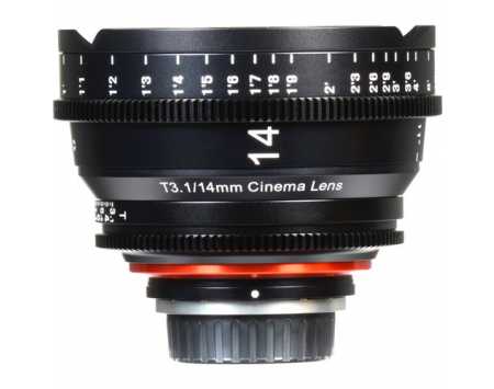 Xeen 14mm T3.1 Lens for Canon EF Mount