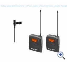 Sennheiser G3 Wireless Lavalier Microphone